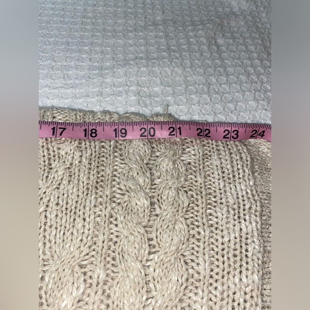 Linen Cable knit Sweater - Picture 10 of 12